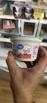 Strawberry Light Greek Nonfat Yogurt, Strawberry