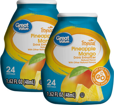 Tropical Flavor Pineapple Mango Drink Enhancer, Tropical