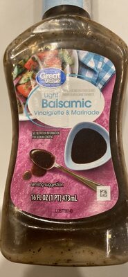 Balsamic Vinaigrette Light Dressing, Balsamic Vinaigrette