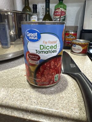 Fire Roasted Diced Tomatoes With Seasonings, Fire Roasted With Seasonings