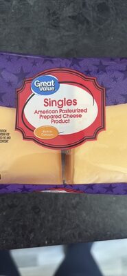 American Pasteurized Prepared Cheese Product Singles, American
