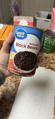 Seasoned Black Beans, Seasoned