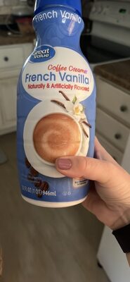 French Vanilla Flavored Coffee Creamer, French Vanilla