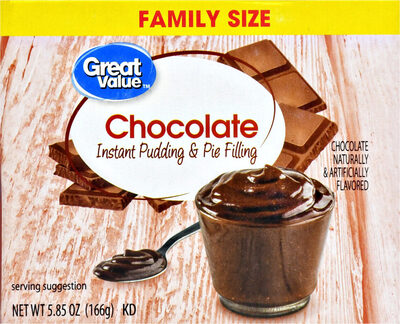 Chocolate Flavored Instant Pudding & Pie Filling, Chocolate