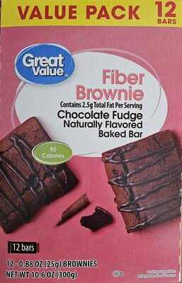 Chocolate Chip Blondie Flavored 90 Calorie Fiber Brownie, Chocolate Chip Blondie