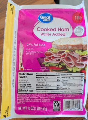 Cooked Ham