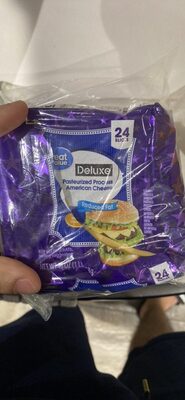 American Deluxe Reduced Fat Pasteurized Process Cheese, American