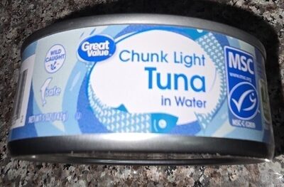 Chunk Light Tuna In Water, Chunk Light In Water