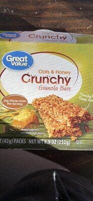 Oats & Honey Crunchy Granola Bars, Oats & Honey
