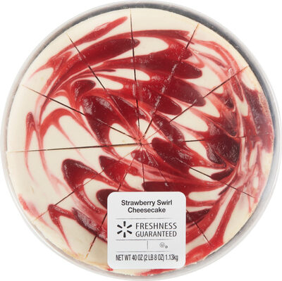 Cheesecake, Strawberry Swirl