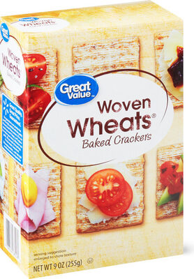 Woven Wheats Baked Crackers, Woven Wheats