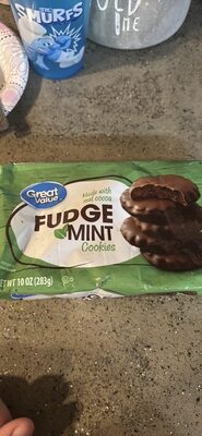 Mint Fudge Cookies, Mint Fudge