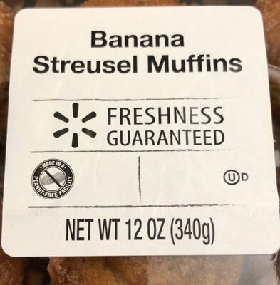 Banana Streusel Muffins, Banana Streusel
