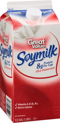 Great Value, 8G Protein Per Cup Soymilk