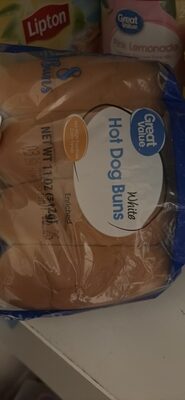 White Enriched Hot Dog Buns, White