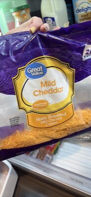 Mild Cheddar Finely Shredded Cheese, Mild Cheddar