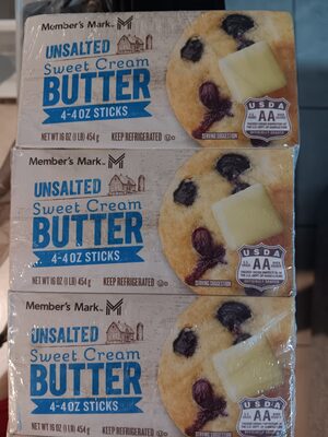 Unsalted Sweet Cream Butter, Unsalted