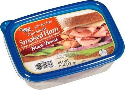 Black Forest Thin Sliced Smoked Ham, Black Forest