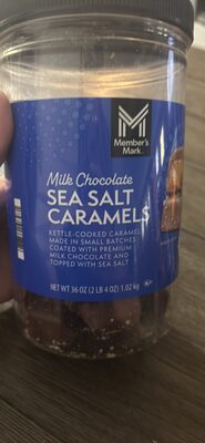 Sea Salt Milk Chocolate Caramels, Sea Salt