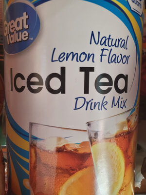 Lemon Flavor Iced Tea Mix, Lemon