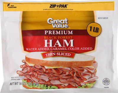 Black Forest Premium Thin Sliced Ham, Black Forest
