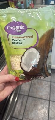 Unsweetened Organic Coconut Flakes, Unsweetened