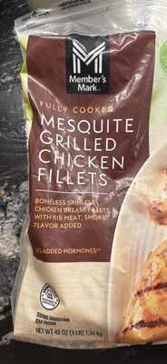Boneless Skinless Mesquite Grilled Chicken Breast Fillets, Mesquite Grilled Chicken