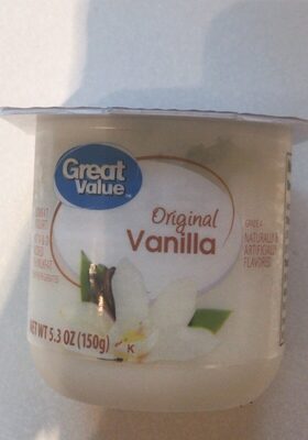 Original Vanilla Flavored Lowfat Yogurt, Original Vanilla
