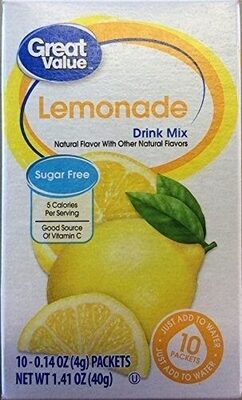 Lemonade Drink Mix, Lemonade