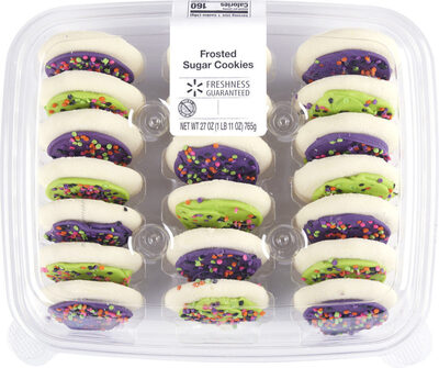 Frosted Sugar Cookies, Frosted Sugar
