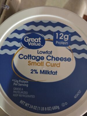 2% Lowfat Small Curd Cottage Cheese