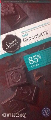 85% Cocoa Premium European Dark Chocolate
