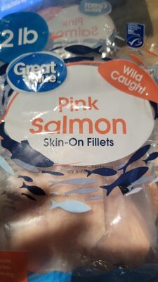 Wild Caught Pink Salmon Skin-On Fillets