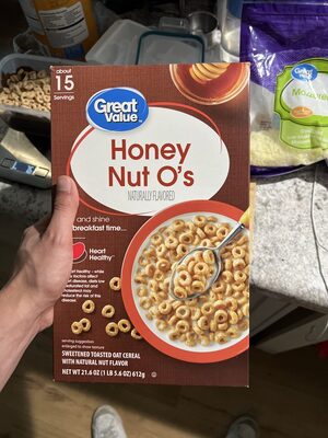 Honey Nut O's Sweetened Toasted Oat Cereal, Honey Nut O's