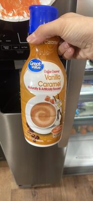 Vanilla Caramel Coffee Creamer, Vanilla Caramel