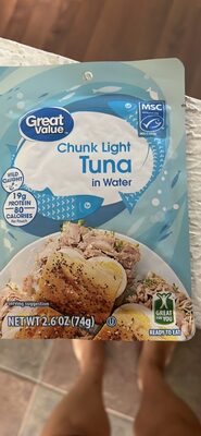Chunk Light Wild Caught Tuna In Water, Chunk Light In Water