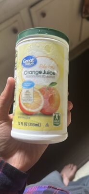 Pulp Free Orange Juice, Pulp Free Orange