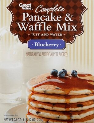 Blueberry Complete Pancake & Waffle Mix, Blueberry