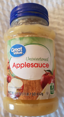 Unsweetened Applesauce, Unsweetened