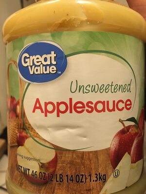 Unsweetened Applesauce, Unsweetened