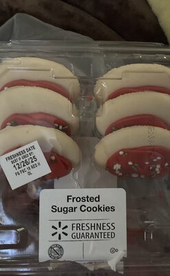 Frosted Sugar Cookies, Frosted Sugar