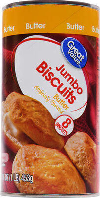Butter Flavor Jumbo Biscuits, Butter