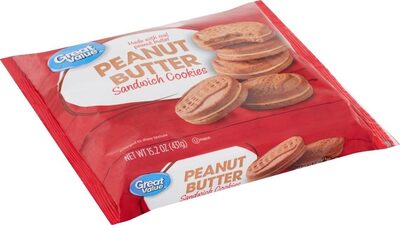 Peanut Butter Sandwich Cookies, Peanut Butter