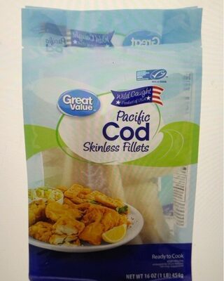 Wild Caught Cod Skinless Fillets