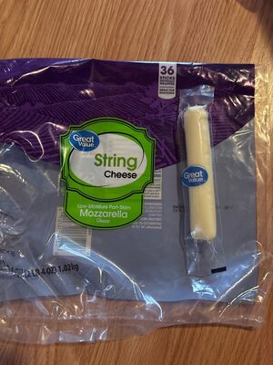 Mozzarella Low-Moisture Part-Skim String Cheese, Mozzarella