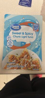 Sweet & Spicy Wild Caught Chunk Light Tuna, Sweet & Spicy