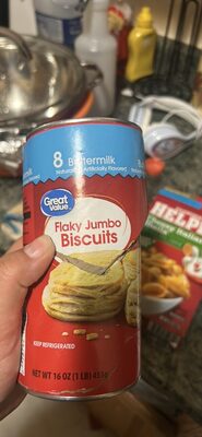 Buttermilk Flaky Jumbo Biscuits, Buttermilk