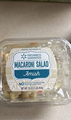Amish Macaroni Salad, Amish Macaroni