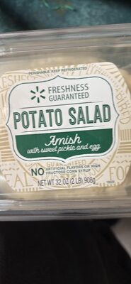 Amish Potato Salad With Sweet Pickle And Egg, Amish Potato