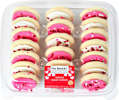 Frosted Sugar Cookies, Frosted Sugar
